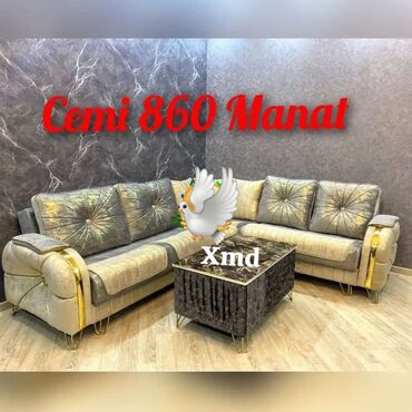 Masa və oturacaq dəstləri: Künc divan, Yeni