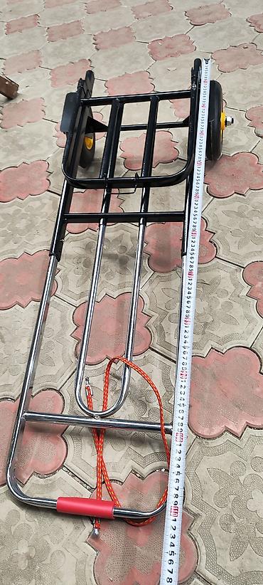 Садово-строительные тачки и тележки: Садово-строительная тачка и тележка, Стальная, Двухколесная, Новый, В розницу — 3