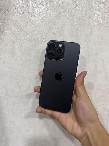 IPhone 15 Pro Max, Б/у, 256 ГБ, Black Titanium, 100 %