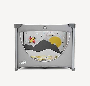Игровые манежи: Манеж Joie (квадратный, серый) - Просторный игровой манеж с мягким — 5