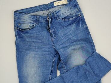 stradivarius jeansy z wysokim stanem: Esmara, Jeansy damskie, rozmiar S