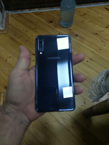 aksiyon kamera: Samsung Galaxy A7 2018, 64 GB, rəng - Mavi, İki sim kartlı — 4