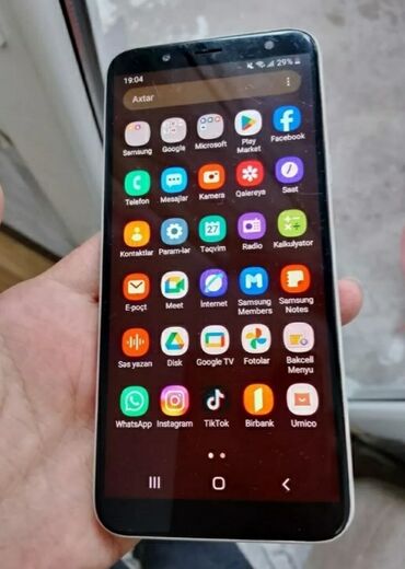 телефон флай фонарик: Samsung Galaxy J6, 32 GB, Barmaq izi, Face ID