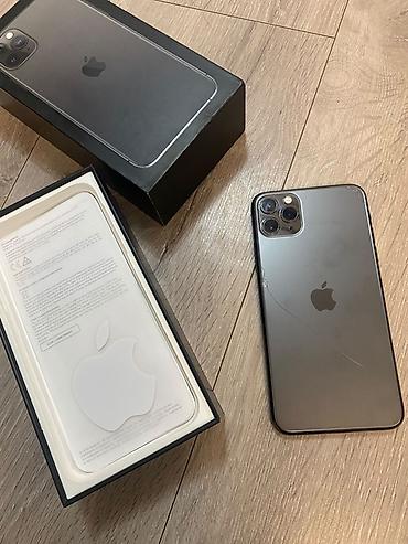 mac mini 4: IPhone 11 Pro Max, Б/у, 256 ГБ, Space Gray, Коробка, 76 % — 1