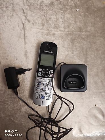Stasionar telefonlar: Stasionar telefon Panasonic, Simsiz, Yeni, Ünvandan götürmə, Pulsuz çatdırılma — 2