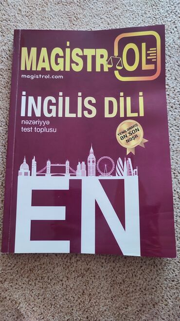 mektebeqeder hazirliq testleri muellimler ucun: Magistr ol ingilis dili hazirliq. İçi temizdir teze kitabdir