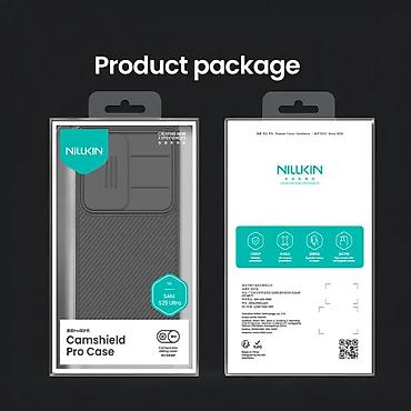 Maske i futrole za telefone: Maska Nillkin CamShield Pro za Samsung S938B Galaxy S25 Ultra plava — 13