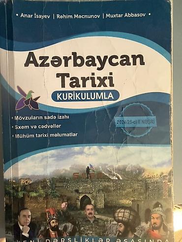 Məhsul: “Azərbaycan Tarixi – Kurikulumla” (2024/25-ci nəşr)