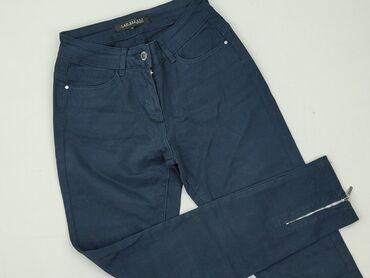 legginsy push up krótkie: Spodnie materiałowe damskie, rozmiar S