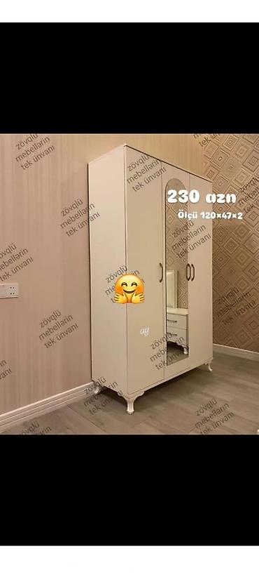 2 ci perde: Dolab yeni qarderob paltar dolabı güzgülü — 1