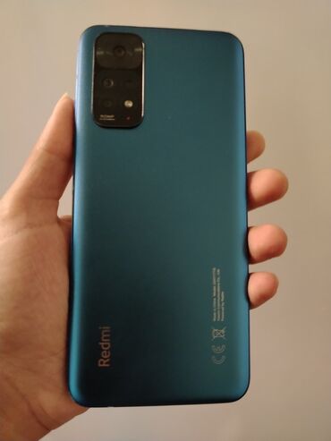 Apple iPhone: Redmi Note 11, 128 GB, rəng - Göy, Sensor, Barmaq izi, İki sim kartlı
