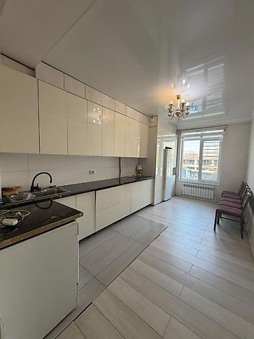 2 комнаты, 58 м², Аламедин-1 мкр Элитка, 2 этаж, Евроремонт