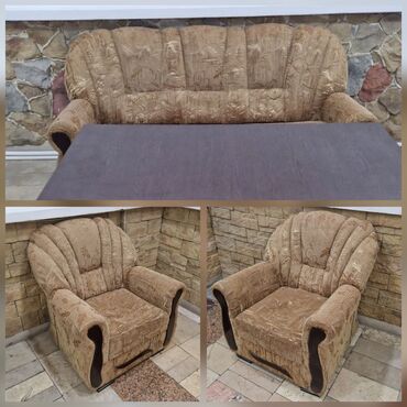 Masa və oturacaq dəstləri: Divan kreslo desti 50 azn 🏡 Razin 🚚 Əlavə ödənişlə çatdırılma