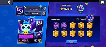 fire fire hesabları: Brawl Stars hesabı – yüksək səviyyəli profil - Kupa yolu: 42,217 - — 1