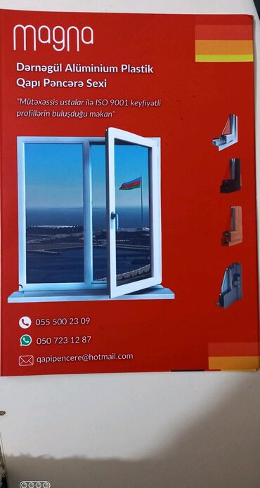 Tikinti işləri: Şüşə ofi̇s və otağ lar üçün ara kəsmə. Kəyfi̇yyatli̇. Sərfəli̇ — 6