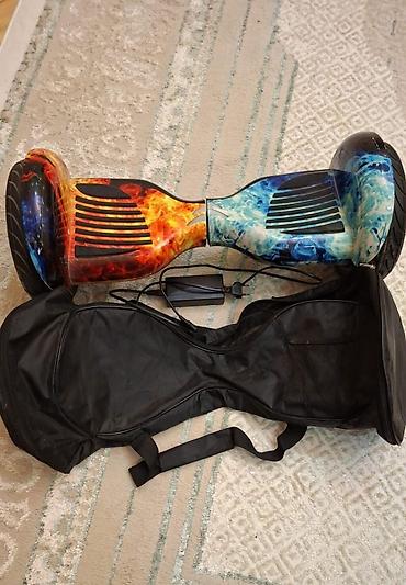 electro gitara: Elektrikli hoverboard (segway) – “Alov və Buz” dizaynı Xüsusiyyətlər — 1