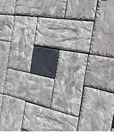 Тротуарная плитка: Тротуарная плитка «Классик Микс» (серо-белая) - Материал — 6