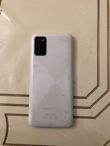 samsun a54: Samsung Galaxy A02 S, 32 GB, rəng - Ağ, İki sim kartlı
