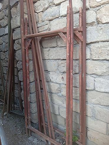 lesa direk: Metalkonstruksiya lesələr (iskela çərçivələri) - Material: qalın — 2