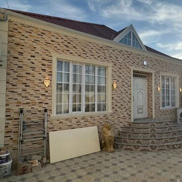 Fasad işləri: Fasad və interyer üçün dekorativ daş/keramika üzlük işləri - Kərpic — 16