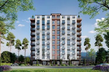 чапаева айни: 2 комнаты, 64 м², Элитка, 2 этаж, ПСО (под самоотделку)