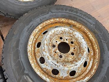 Колеса в сборе: Колеса в сборе 215 / 75 / R 16, Зима, Б/у, Комплект, Легкий коммерческий транспорт (C/LT), Железные, отверстий - 5 — 8