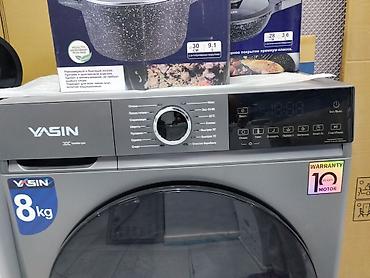 Техника и электроника: Стиральная машина VASIN GT80-10B2A - Загрузка: 8 кг - Тип мотора — 3