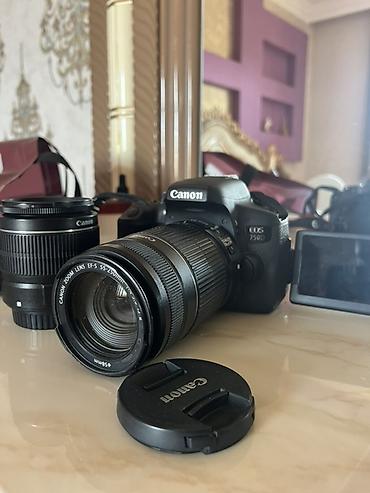 printer epson l222: Canon EOS 750D DSLR fotoaparat dəsti İkinci Canon 750D çox az işlənib — 3