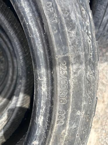 толсен бишкек: Шины 225 / 55 / R 18, Лето, Б/у, Комплект, Легковые, Япония, Toyo — 3