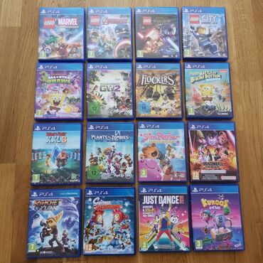 stare konzole za igrice: PS4 igrice u odlicnom stanju!