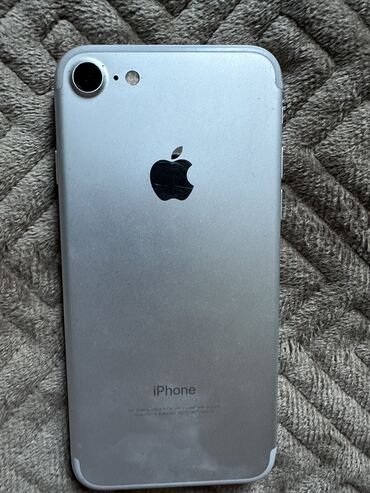 ремонт айфон бишкек: IPhone 7, Б/у, 32 ГБ, Серебристый, 81 %
