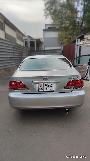 г бишкек портер 1: Toyota Windom: 2001 г., 3 л, Автомат, Бензин, Седан — 4