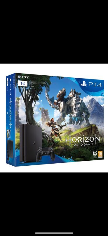 Sony PlayStation: Продам ps 4 slim 1000gb 2 геймпада 6 игр на дисках 10 на памяти в