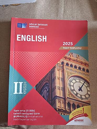 test toplulari pdf: DİM “Test Toplusu” dərs vəsaitləri dəsti Satılır: - English 2025 Test — 2