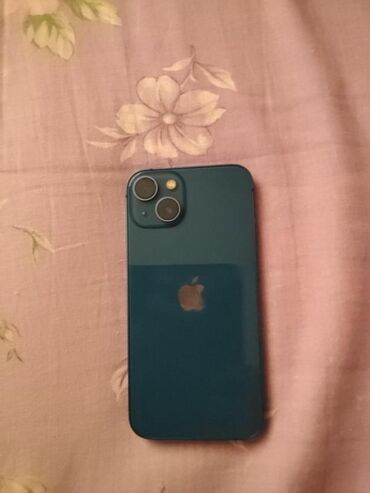 iphone 11 2ci əl: IPhone 13, 128 ГБ, Blue Titanium, Отпечаток пальца, Face ID