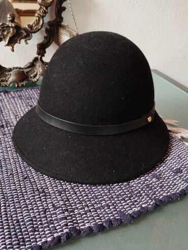 ženski šeširi za leto: 2XS (54), bоја - Crna
