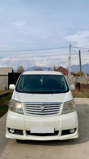 дом на колосах: Toyota Alphard: 2005 г., 3 л, Автомат, Газ, Минивэн