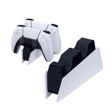 док станция для dualshock 4: Станция зарядки для геймпадов DualSense (PS5) - Двухместная — 1