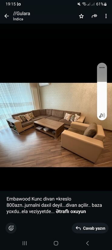 embawood kunc divanlar: Künc divan, Açılan, Bazasız, Parça