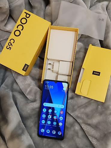 düymə kamera: Poco C65, 128 GB, rəng - Boz — 2