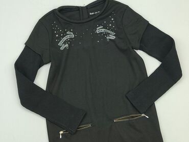 sukienki czarne eleganckie: Dress, 12 years, 146-152 cm, condition - Perfect