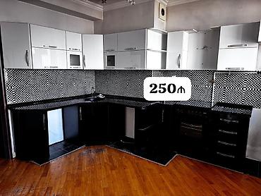 Mətbəx mebeli satılır 250₼. Ölçü sabah bilinəcək. Üzərində moyka qaz