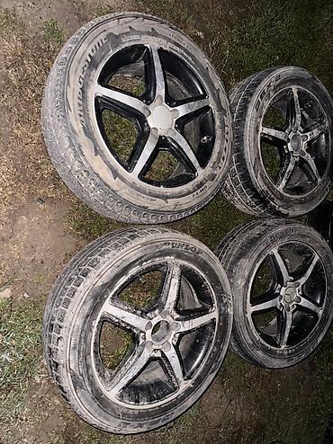 Диски: Литые Диски R 17 AMG, Комплект, отверстий - 5, Б/у at lalafo.kg — 3 Диски: Литые Диски R 17 AMG, Комплект, отверстий - 5, Б/у — 3