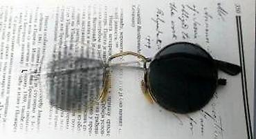 Naočare: Vintage mesingane LENONKE naočare za sunce. Stare, dobre, mesingane — 11