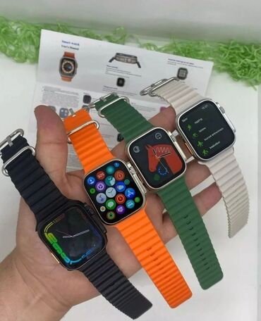 Smart saatlar: Yeni, Smart saat, Apple, Sensor ekran, rəng - Qara — 19