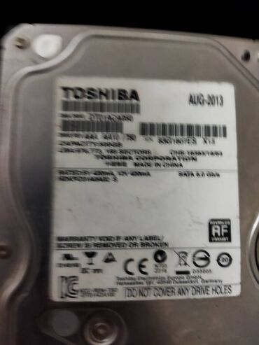 жесткий диск внешний toshiba 1 tb: Накопитель, Б/у