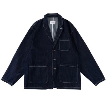 куртка джинсовая мужская: Куртка XL (EU 42), цвет - Синий