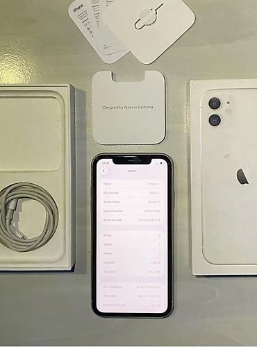 iphone 11 azerbaycan: IPhone 11, 128 GB, Ağ, Zəmanət, Kredit, Simsiz şarj — 5