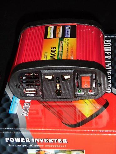 Pretvarači napona: Pretvarač napona – Power Inverter 500W - Ulaz: 12V DC (auto — 5