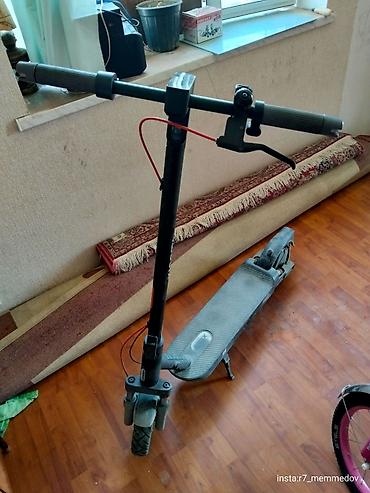 Digər nəqliyyat: Xiaomi electric schooter 5 max Arxa təkəri partlayıb. Qalan hər şey — 5